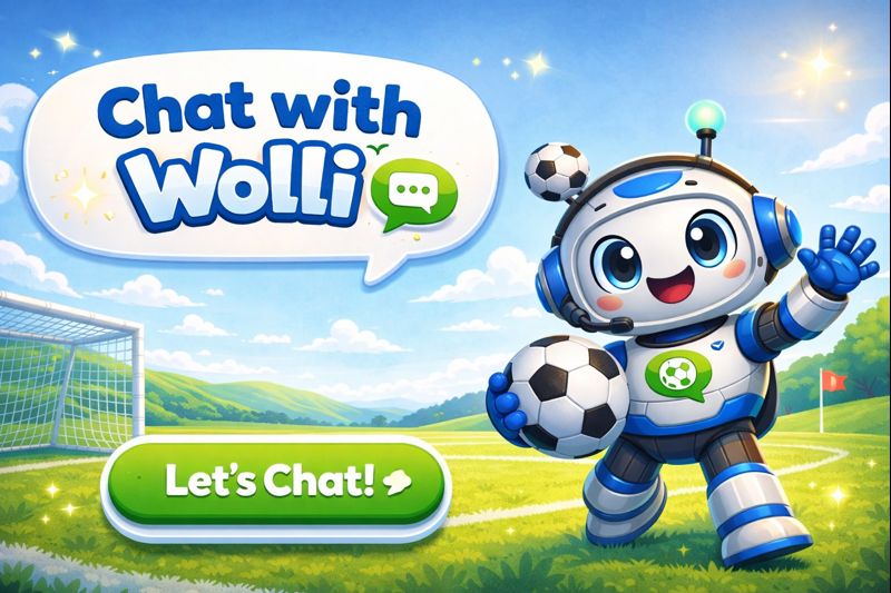Wolli Chatbot announcement for Wollemi FC